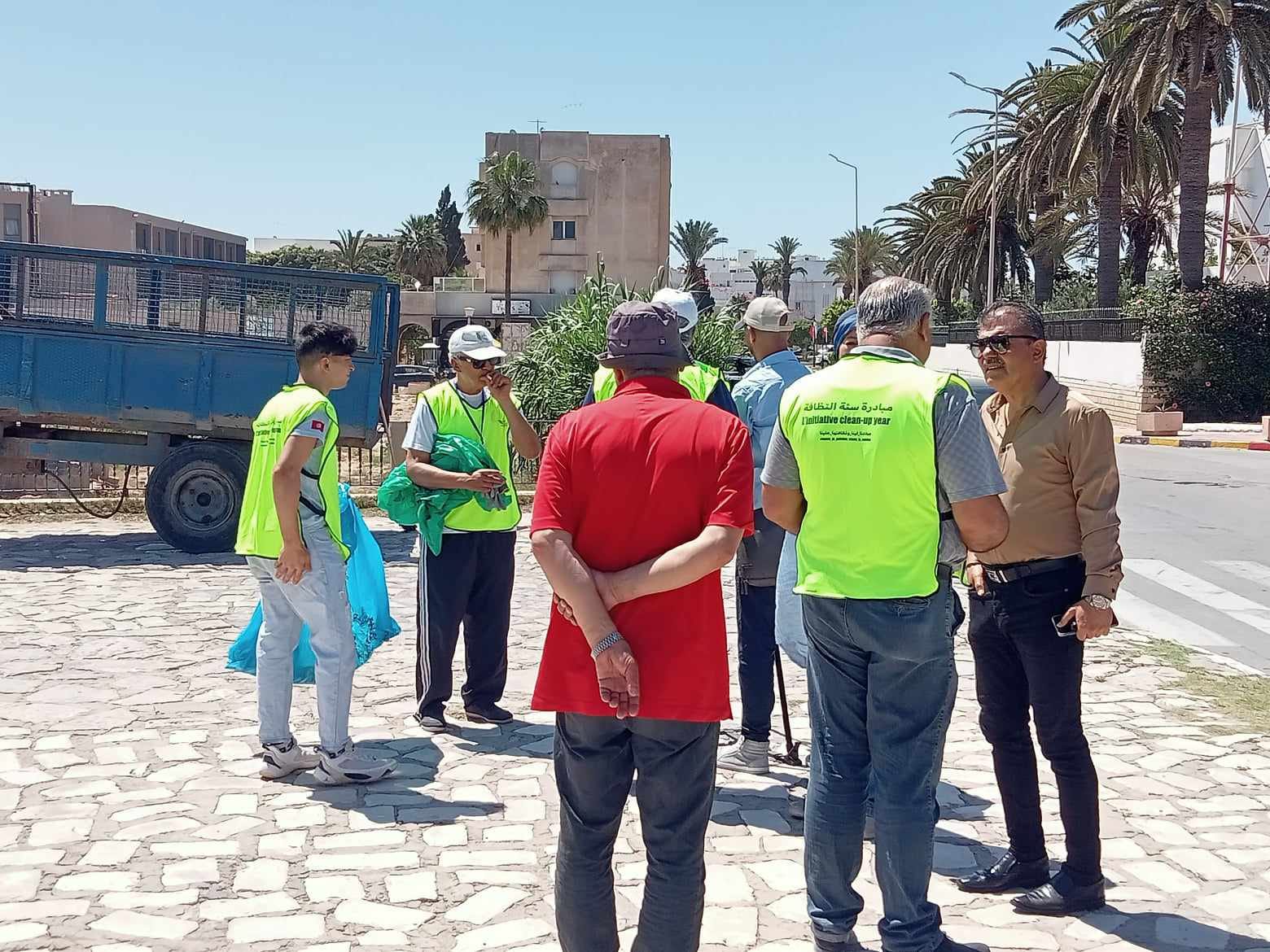 مساهمة بلدية المنستير في تنفيذ مبادرة " المدينة العتيقة بدون بلاستيك بمحيط قصر الرباط ومحيط سيدي ذويب ورباط السيدة.