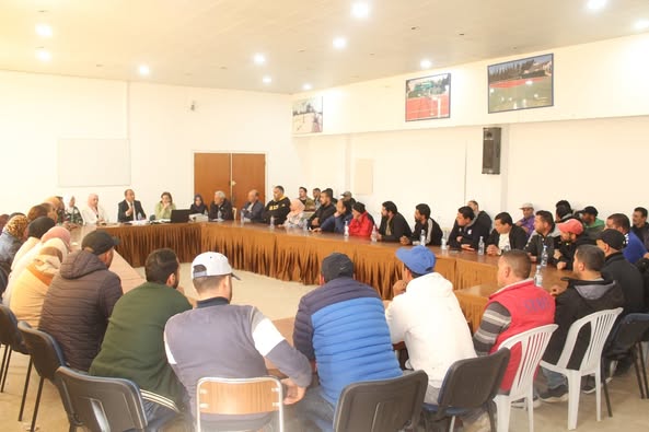 الجلسة العامة الخارقة للعادة لودادية أعوان وموظفي بلدية المنستير